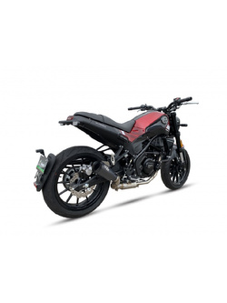 Pełny układ wydechowy IXIL RB RACE XTREM Benelli Leoncino 250 (19-22) czarny