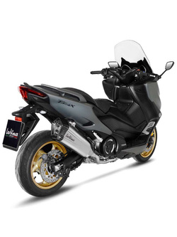 Pełny układ wydechowy LeoVince LV-12 [Slip-On, Stainless Steel] do Yamaha T-Max 560/Tech Max [20-]