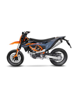 Pełny układ wydechowy LeoVince LV One Evo [Stainless Steel, bez katalizatora] do KTM 690 Enduro R / 690 SMC R [19-]