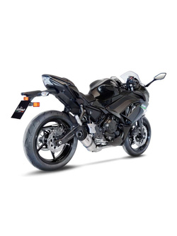 Pełny układ wydechowy LeoVince LV One Evo [Stainless steel] do Kawasaki Z 650 / Ninja 650 [17-20]