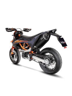 Pełny układ wydechowy LeoVince Nero [Stainless Steel] do KTM 690 Enduro R / 690 SMC R [19-]