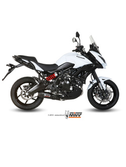 Pełny układ wydechowy (Oval) MIVV do Kawasaki Versys 650 (15-20) carbon