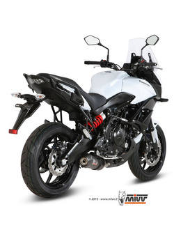 Pełny układ wydechowy (Oval) MIVV do Kawasaki Versys 650 (15-20) carbon