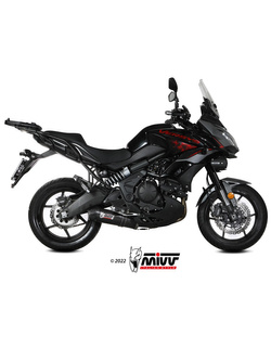 Pełny układ wydechowy (Oval) MIVV do Kawasaki Versys 650 (21-) carbon