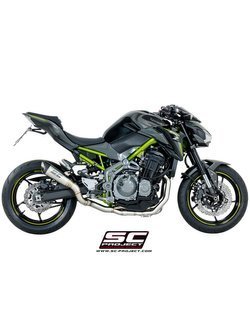 Pełny układ wydechowy SC-Project stal nierdzewna do Kawasaki Z 900 (20-21)