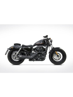 Pełny układ wydechowy Zard Harley Davidson Sportster (14-16) czarny