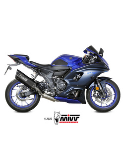 Pełny układ wydechowy z homologacją (SR-1) MIVV do Yamaha YZF-R7 (22-) czarny