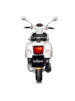 Pełny układ wydechowy z katalizatorem LeoVince LV One Evo [Full-system, Stal nierdzewna + Carbon] do Vespa GTS 300 [wybrane modele] (21-)