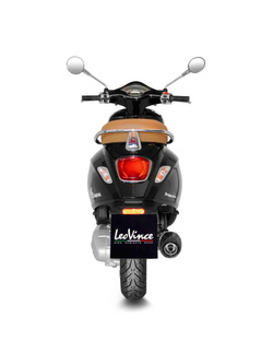 Pełny układ wydechowy z katalizatorem LeoVince Nero [Full-system, Stal nierdzewna + Carbon] do Vespa Primavera 125 iGet ABS (19-20) / Sprint 125 iGet ABS (19-20)