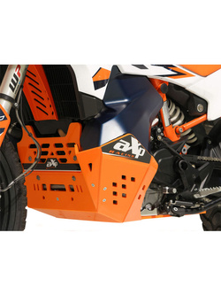 Płyta pod silnik AXP Racing Hard KTM Adventure 790/ R/ 890 Adventure/R/L (19-) pomarańczowa