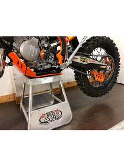 Płyta pod silnik AXP Racing KTM 125EXC/125XCW (17-19), 150XCW TPI/150EXC TPI (20-22)