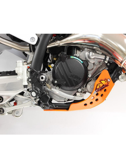 Płyta pod silnik AXP Racing KTM 125SX/125XC/150EXC/150XCW pomarańczowa