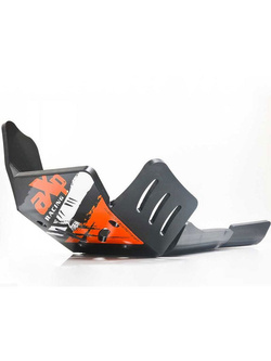 Płyta pod silnik AXP Racing Xtrem KTM 450EXCF/500EXCF/500XCFW (17-23) czarna