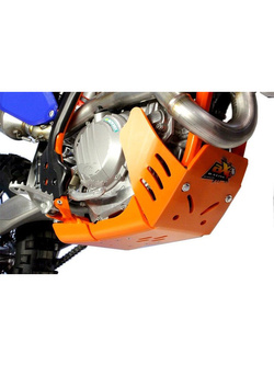 Płyta pod silnik AXP Racing Xtrem KTM 450EXCF/500EXCF/500XCFW (17-23) pomarańczowa