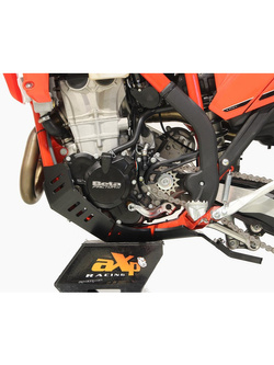 Płyta pod silnik AXP Racing Xtrem do Beta 350RR, 390RR, 430RR, 480RR, 500RR (23-) z osłoną podnośnika czarna 