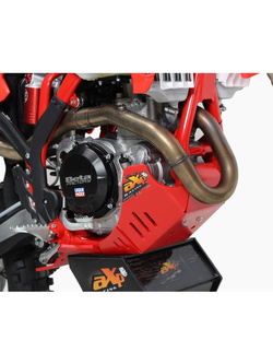 Płyta pod silnik AXP Racing Xtrem do Beta 350RR, 390RR, 430RR, 480RR, 500RR (23-) z osłoną podnośnika czerwona