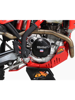 Płyta pod silnik AXP Racing Xtrem do Beta 350RR, 390RR, 430RR, 480RR, 500RR (23-) z osłoną podnośnika czerwona