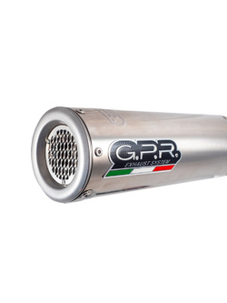 Podwójny Tłumik G.P.R M3 Inox  [Slip-On, Stainless Steel] - Aprilia Dorsoduro 900 [17-20] e4