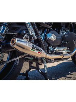 Podwójny tłumik G.P.R Deeptone Inox [Slip-On, Stainless Steel] - Triumph Street Twin 900 [15-19] e3