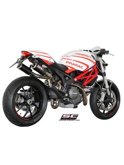 Podwójny tłumik SC-Project CR-T Carbon - Ducati Monster 1100 / S [09-10]