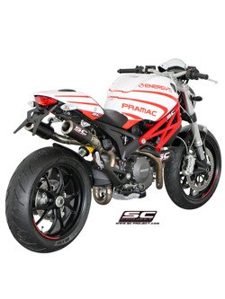 Podwójny tłumik SC-Project CR-T Carbon - Ducati Monster 1100 / S [09-10]