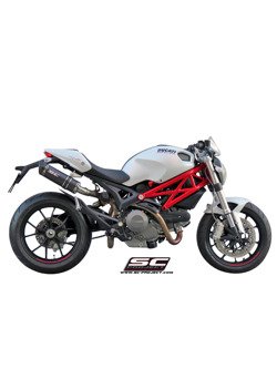 Podwójny tłumik SC-Project GP-Tech Carbon - Ducati Monster 1100 / S [09-10]