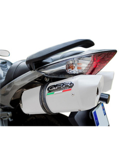 Podwójny tłumik (pionowy) G.P.R Albus Ceramic [Slip-On, Aluminium] - Honda VFR 800 V-Tec [02-13]