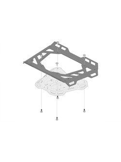 Powiększenie powierzchni bagażowej SW-MOTECH do stelaża centralnego Adventure-Rack