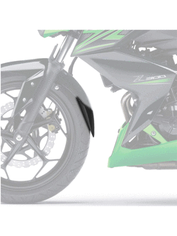 Przedłużenie błotnika przedniego PUIG do Kawasaki Z300 (15-20)/ Ninja 300 (13-20)