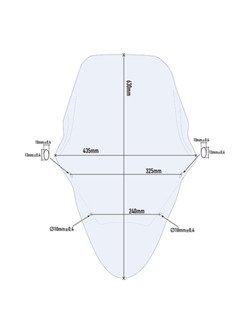 Przezroczysta szyba GIVI Honda PCX 125 [14-17]/ 150 [14-18]