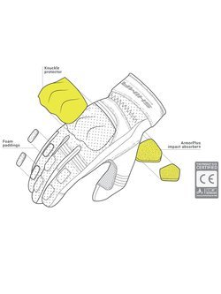 Rękawice motocyklowe Shima Aviator ciemnobrązowe