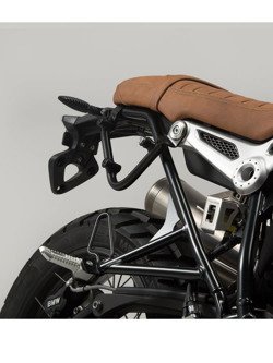 Sakwa Legend Gear Black Edition z płytą montażową SW-MOTECH BMW R nineT Scrambler (16-21) [prawa strona]