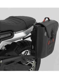 Sakwa wodoodporna SysBag WP M SW-MOTECH + stelaż na lewą stronę SLC do Benelli Leoncino 800 Trail (21-) [pojemność: 1x 17-23L]