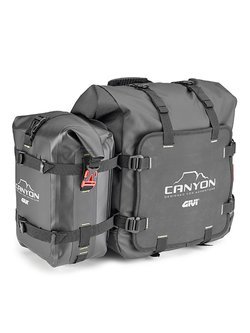 Sakwy boczne wodoszczelne off-road/enduro Givi GRT720 CANYON (2 x 25L)