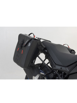 Sakwy motocyklowe wodoodporne SysBag WP M/M SW-MOTECH + stelaże SLC Suzuki DL 650 V-Strom / XT (16-) (pojemność: 2 x 17-23L)