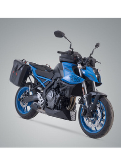 Sakwy motocyklowe wodoodporne SysBag WP M/M SW-MOTECH + stelaże SLC Suzuki GSX 8S (23-)/ GSX 8R (24-) (pojemność: 2 x 17-23L)