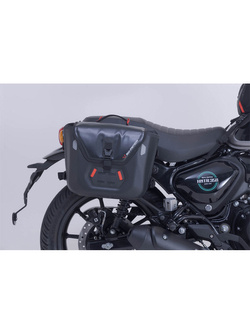 Sakwy wodoodporne Sw-Motech SysBag WP M/S + stelaże SLC do Royal Enfield HNTR 350 (22-) [pojemność: 39 l]