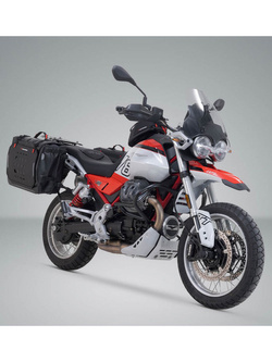 Sakwy wodoodporne SysBag WP L/L SW-MOTECH + stelaże PRO Moto Guzzi V85 TT/ Strada/ Travel (24-) pojemność: 2 x 27-40L]