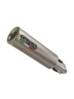 Silencer G.P.R M3 Titanium Natural [Slip-On, Titanium] - Honda NC 700 X / S Dct [12-13]