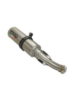 Silencer G.P.R M3 Titanium Natural [Slip-On, Titanium] - Honda NC 700 X / S Dct [12-13]