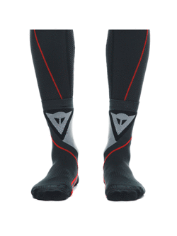 Skarpety motocyklowe krótkie Dainese Thermo Mid czarno-czerwone