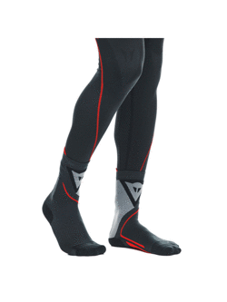 Skarpety motocyklowe krótkie Dainese Thermo Mid czarno-czerwone