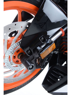 Slidery przedniego zawieszenia R&G do Husqvarna Svartpilen / Vitpilen, KTM Duke / RC czarne