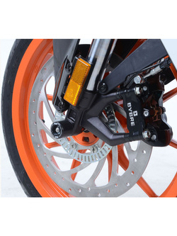 Slidery przedniego zawieszenia R&G do Husqvarna Svartpilen / Vitpilen, KTM Duke / RC czarne