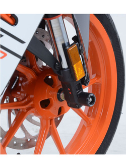 Slidery przedniego zawieszenia R&G do Husqvarna Svartpilen / Vitpilen, KTM Duke / RC czarne