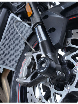 Slidery przedniego zawieszenia R&G do Triumph Daytona / Daytona Moto2™, Street Triple RX / R / RS / S, Trident 