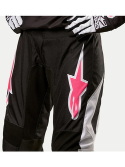 Spodnie cross damskie Alpinestars MX Stella Fluid czarno-białe