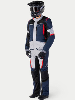 Spodnie motocyklowe tekstylne Alpinestars ST-1 niebiesko-białe