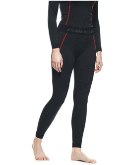 Spodnie termoaktywne damskie Dainese Thermo czarno-czerwone