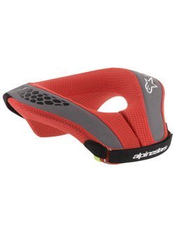 Stabilizator karku dziecięcy Alpinestars Sequence czarno-czerwony, Wyprzedaż